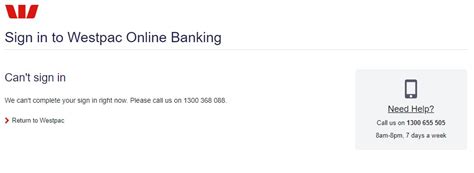 westpac online banking down